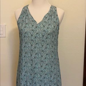Darling blue floral dress. Old Navy (tall)